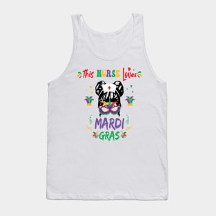 This Nurse Loves Mardi Gras Tank Top